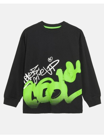 cool club μπλούζα μ/μ αγορι ccb3121012-black black