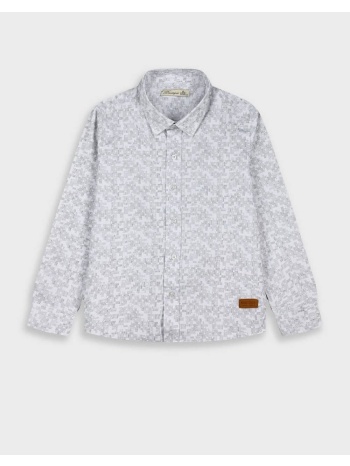 energiers πουκαμισο 42-125190-4-016 ecru