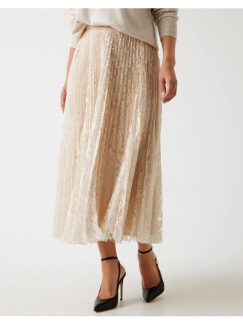 guess charlotte pleated skirt φουστα γυναικειο