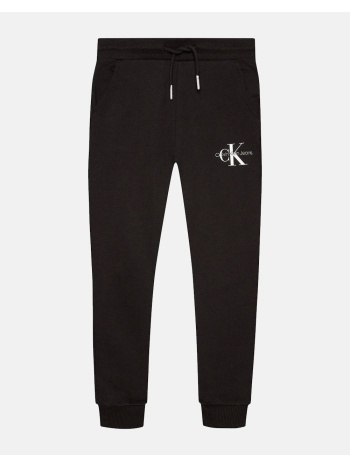 calvin klein monogram logo sweatpants iu0iu00285-8y-16y-beh