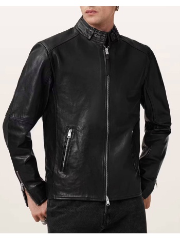 all saints cora jacket m064lb-jet black jetblack