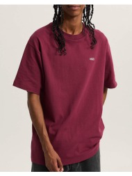 vans left chest ii loose ss vn000p1pbrg1-vnbrg bordeux