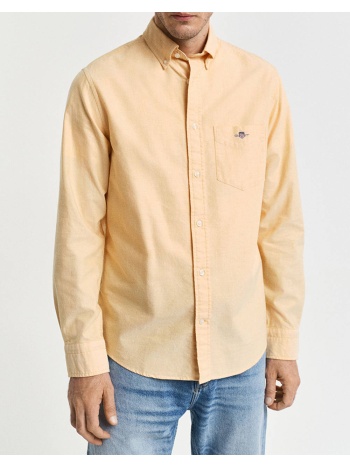 gant υποκαμισο μμ reg oxford shirt 3g3000200-751 mustard