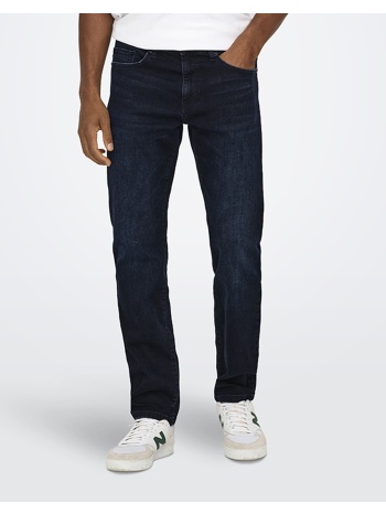 only&sons onsweft reg. blue blk 2652 mat dnm noos σε προσφορά