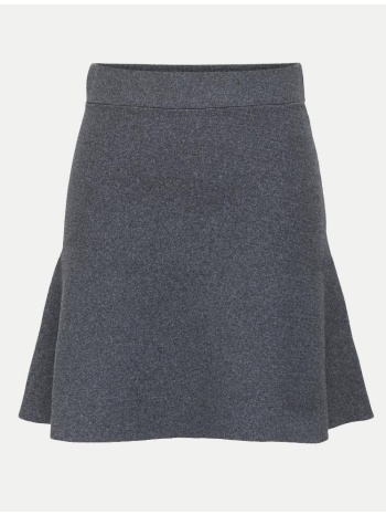 only onlama life skater skirt cc knt 15350442-medium grey σε προσφορά