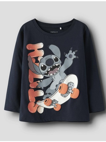 name it nmmadri stitch ls nreg top box wdi 13247167-navy σε προσφορά