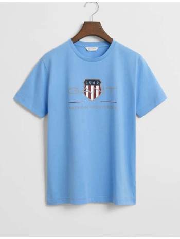 gant μπλουζα κμ archive shield ss t-shirt 3g905229-465