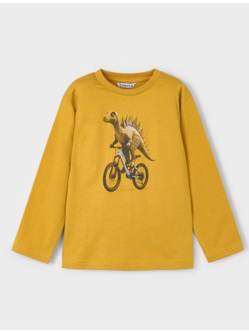mayoral μπλουζα μακρυμανικη `dino` 04087-030 mustard σε προσφορά