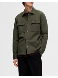 selected slhjackie sweat jacket noos 16085115-forest night olive