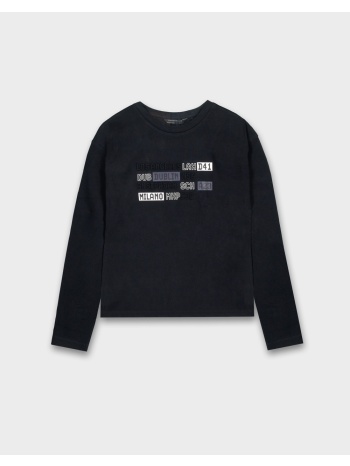 mayoral μπλουζα μακρυμανικη 07012-046 black σε προσφορά