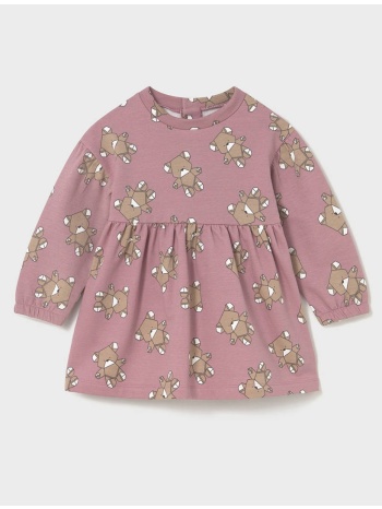 mayoral φορεμα φουτερ σταμπωτο 02916-046 deeppink σε προσφορά