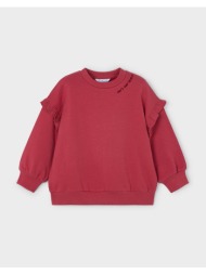 mayoral φουτερ βολαν μανικια 04433-034 darkred