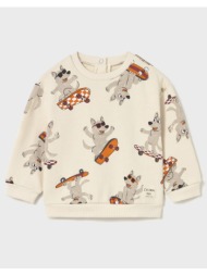 mayoral φουτερ σταμπωτο 02417-036 biege