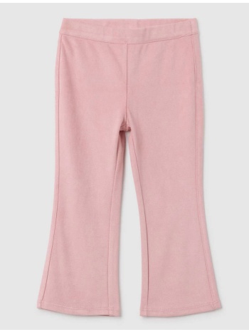 ovs legging flare f/suede 2396175-bleached mauve pink