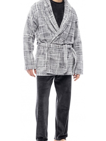 ulisse robe jaquard grey w-m641-type gray