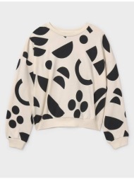 mayoral πουλοβερ print 07426-031 ecru