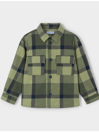 mayoral πουκαμισο καρο 04123-031 green σε προσφορά