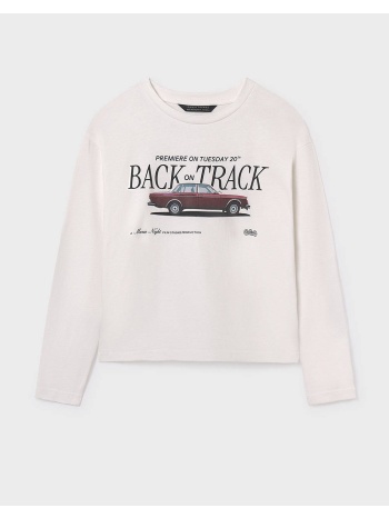 mayoral μπλουζα μακρυμ 07006-031 ecru σε προσφορά