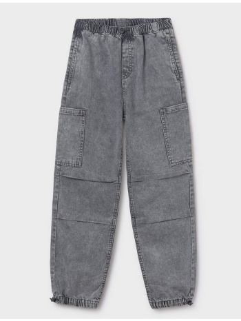 mayoral παντελονι denim cargo parachu 07564-045 denimgray σε προσφορά