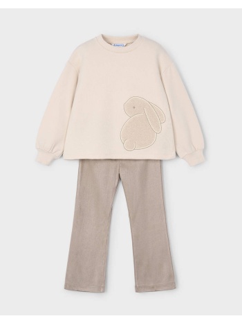 mayoral σετ πουλοβερ κολαν 04721-031 biege σε προσφορά