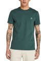timberland sun river crew t shirt tb0a2bpr-317 darkgreen