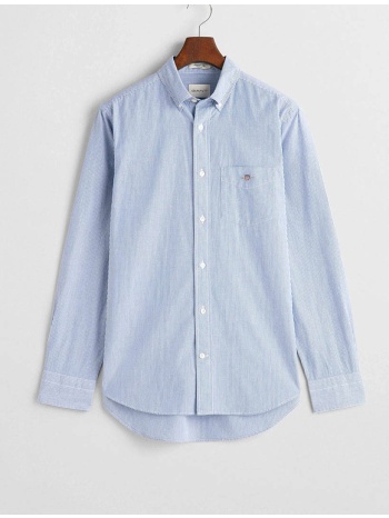 gant υποκαμισο μμ reg poplin shirt 3g3000100-436 ciel