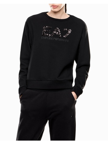 ea7 sweatshirt 7w000542af16442-uc001 black σε προσφορά