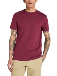 timberland sun river crew t shirt tb0a2bpr-648 magenta