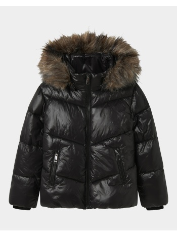 name it nkfmarion puffer jacket 13243684-black black σε προσφορά