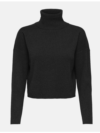 only onlama life ls rib rollneck cc knt 15350404-black black σε προσφορά