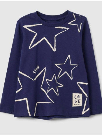 ovs t-shirt 1col print 2418352-patriot blue darkblue