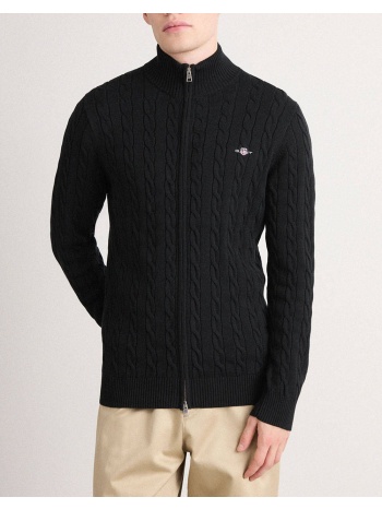 gant ζακετα πλεκτη cotton cable zipped cardigan 3g8050604-5