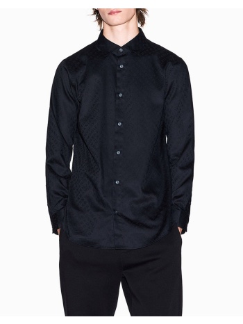 armani exchange shirt xm001142af13131-fc022 black σε προσφορά