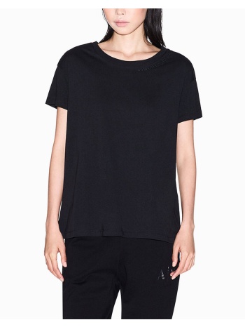 armani exchange t-shirt xw001356af10356-uc001 black σε προσφορά