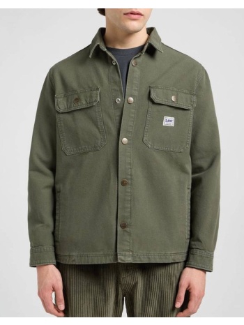 lee workwear overshirt 112370469-oak moss khaki