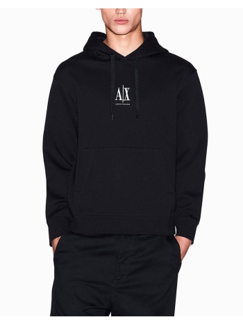 armani exchange sweatshirt xm000369af10818-uc001 black σε προσφορά