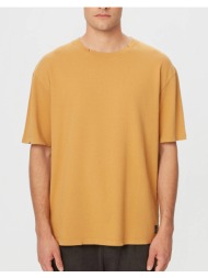 dirty laundry oversized heavy jersey t-shirt dlmt000659-caramel mustard