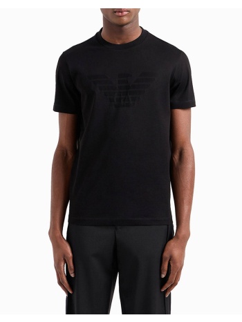 emporio armani t-shirt 8n1td21jgyz-0022 black σε προσφορά
