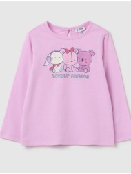 ovs tsh l/s mod.b w/glit. bio 2444964-phalaenopsis pink