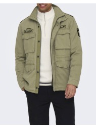 only&sons onsgeo field jacket otw 22030488-olive nighteagel olive