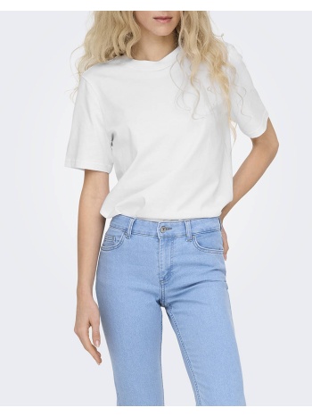 only onlmonja life s/s tee jrs noos 15320892-white white