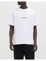 jack&jones jornorrebro emb tee ss crew neck noos 12282892-bright white white