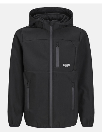 jack&jones jjetheo softshell jacket noos jnr 12269432-black