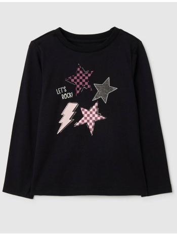 ovs tsh ls print4-5col strass 2447209-black beauty black