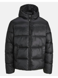 jack&jones jornorrebro puffer jacket sn 12282911-black black