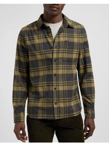 lee leesure shirt moss 112370559-garden jaspe multi σε προσφορά