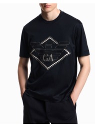 emporio armani t-shirt em002835af10761-ub118 darkblue
