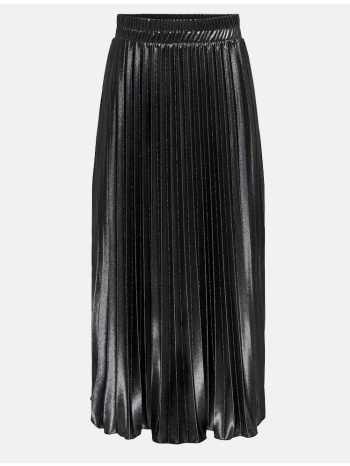 only onllyon pleated shine skirt jrs noos 15330727-black