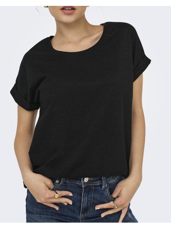 only onlmoster glitter s/s top noos jrs