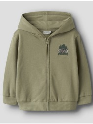 name it nmmvoltinus nreg sweat card wh bru 13249494-mermaid olive